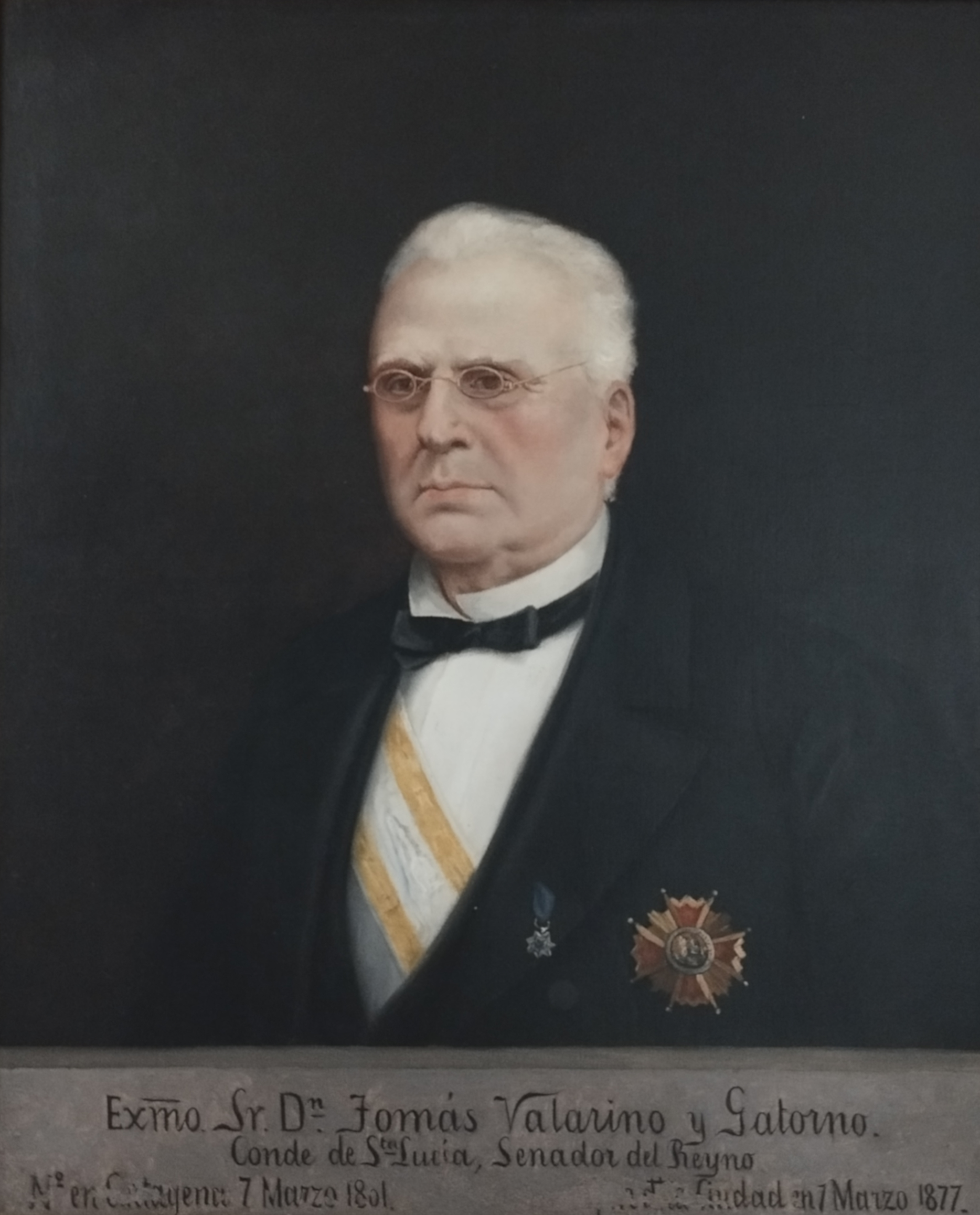 Portrait of Tomás Valarino y Gattorno